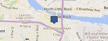 Arkansas Department Of Human Services location map