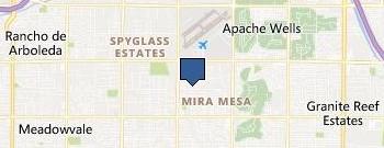 Garage Door Repair Pheonix AZ location map