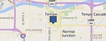 Arizona State University location map