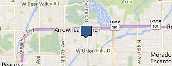 Blissful Yoga location map