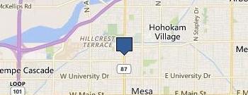 Funk Richard DVM location map
