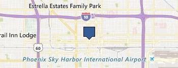 Foothills Garage Door location map