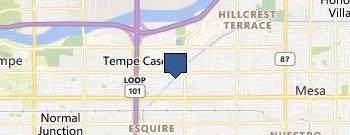 Foothills Garage location map
