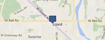 Carl's Jr location map