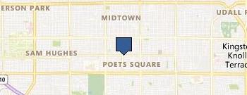 Tucson Chiropractic Center location map