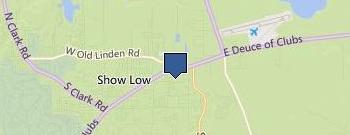 Navajo County Justice Court location map
