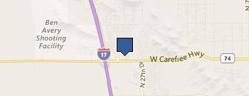 Carefree Tan location map