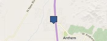 Denny's location map