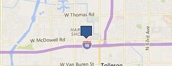 Bounds Melanie location map