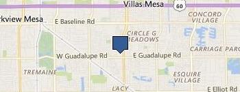 Rio Salado Swim Club location map