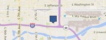 Avis Rentacar Phoenix Sky Harbor Airport - Phx location map