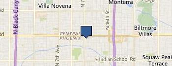 Joel Strom location map