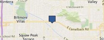 R & D Camelback location map