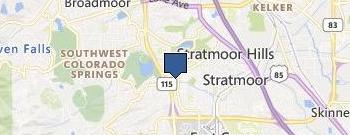 Paper & Crush Web Design location map