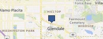 Peepers Optical location map