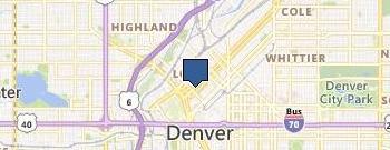 Affordable Mattress of Denver location map