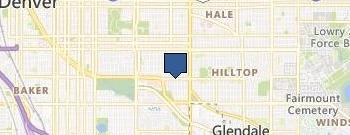 Denver Audiology Inc location map