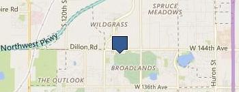 Content and Blog location map