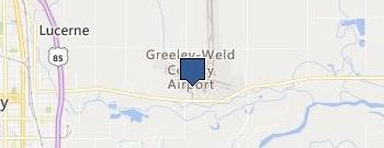 Poudre Aviation location map
