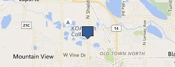 Larimer County Search And Rescue Inc location map