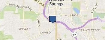 Toyota of Colorado Springs location map
