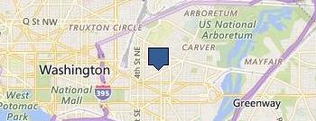 P Spot location map