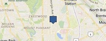 The Locking Glass Lounge location map