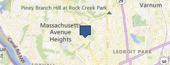 DC Aikido location map