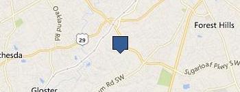 Atlanta Locksmith CO location map