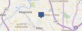 Bobby Dodd Institute location map