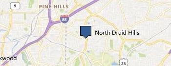 Atlanta Painters Interior Exterior location map