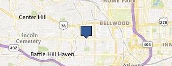 Home Security Atlanta-Protect location map