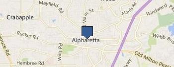 Atlanta Tree Trimmers location map