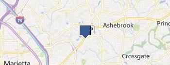 AtlantaBlue Pressurewash Company location map