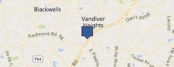 Dinoff Family Chiropractic location map