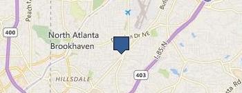 Atlanta Roofing & Renovations location map