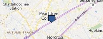 Action Advertising location map