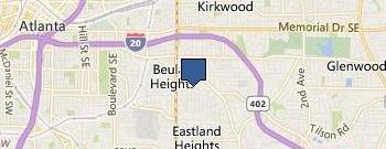 Bell Roofing location map