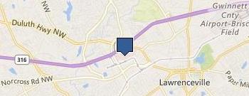 Gwinnett Hospital System Inc location map