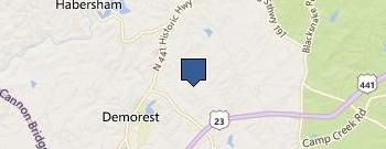 Piedmont Metal Processing location map