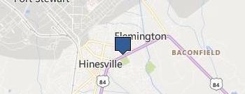 Osteen Jeffery N location map