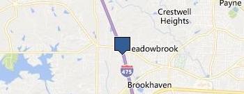Affordable Dentures location map