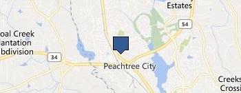 Accountants in Peachtree City AIPC location map