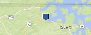 Oaks Restaurant location map