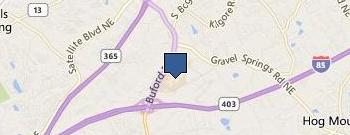 Bare Escentuals location map