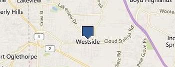 Penske Truck Rental location map