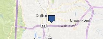 Shaw Industries Inc location map