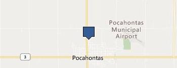 Pocahontas Community Healthcare Foundation location map