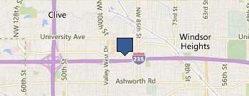 Erickson Ty DDS location map