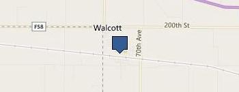 City Of Walcott location map